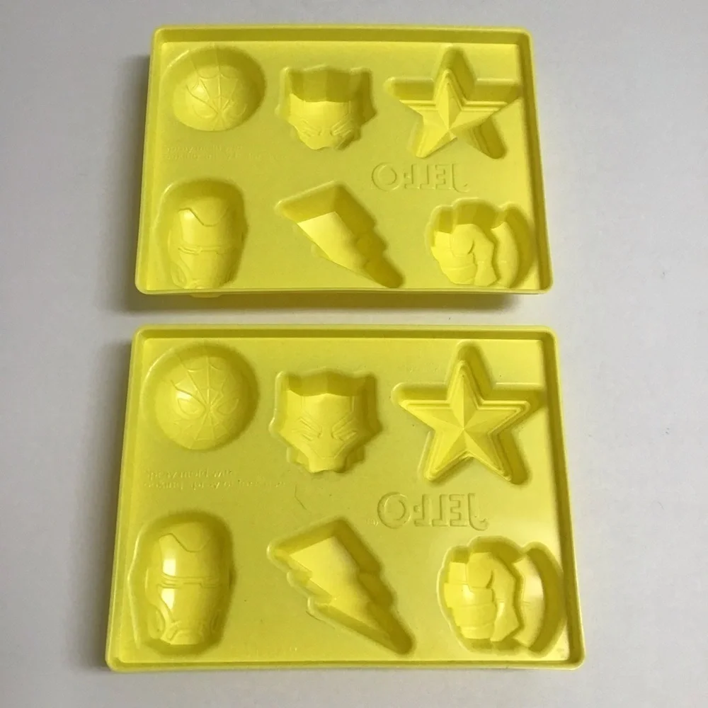 Marvel Avengers Jello Jigglers Molds Kit 12 Jello Shots Bar NO JELLO NEW 2020